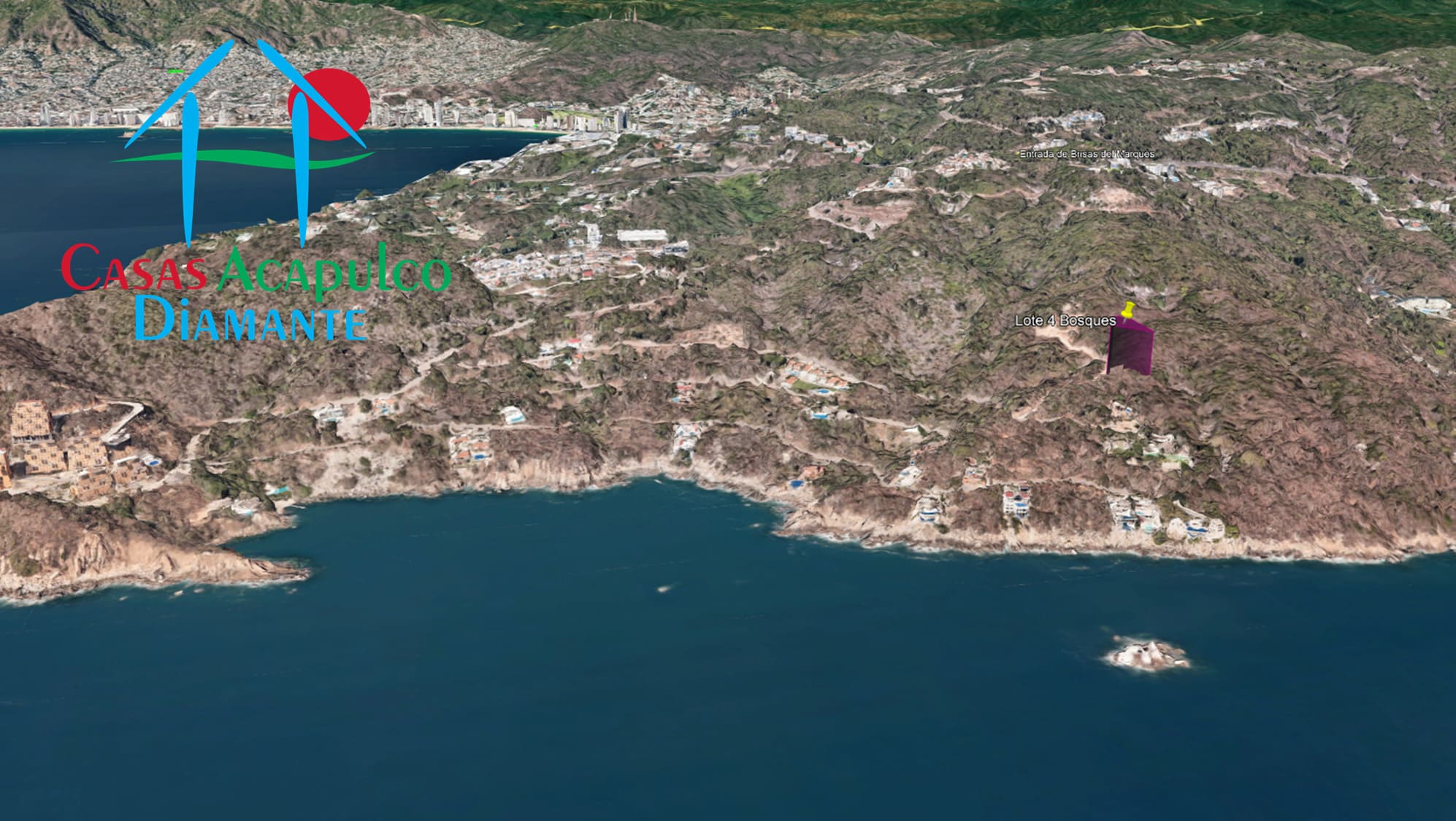 Terreno Brisas del Marqués Bosques lote 4 - Vista aérea 15